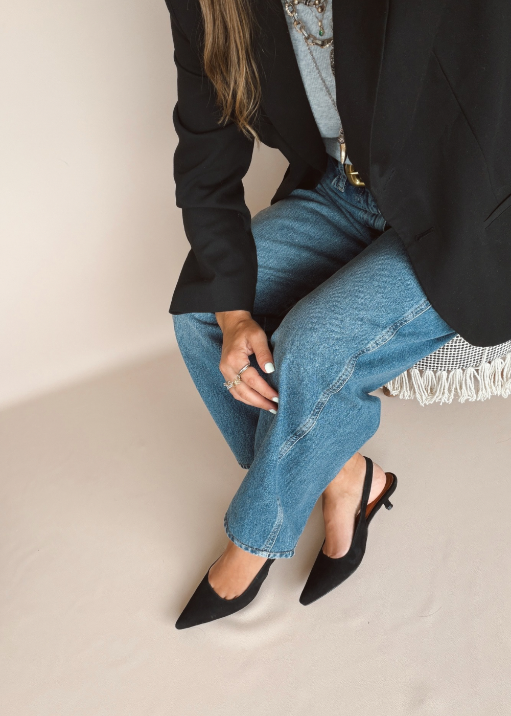Tacon Emma negro