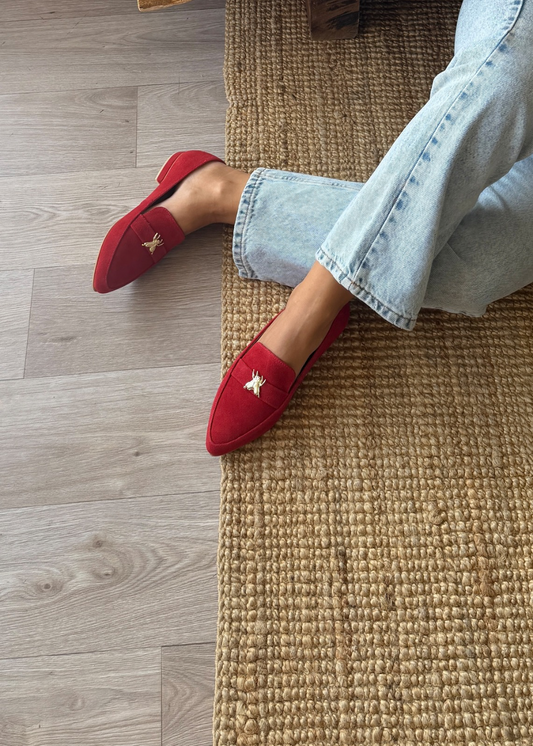 Mocasín Sofía Rojo