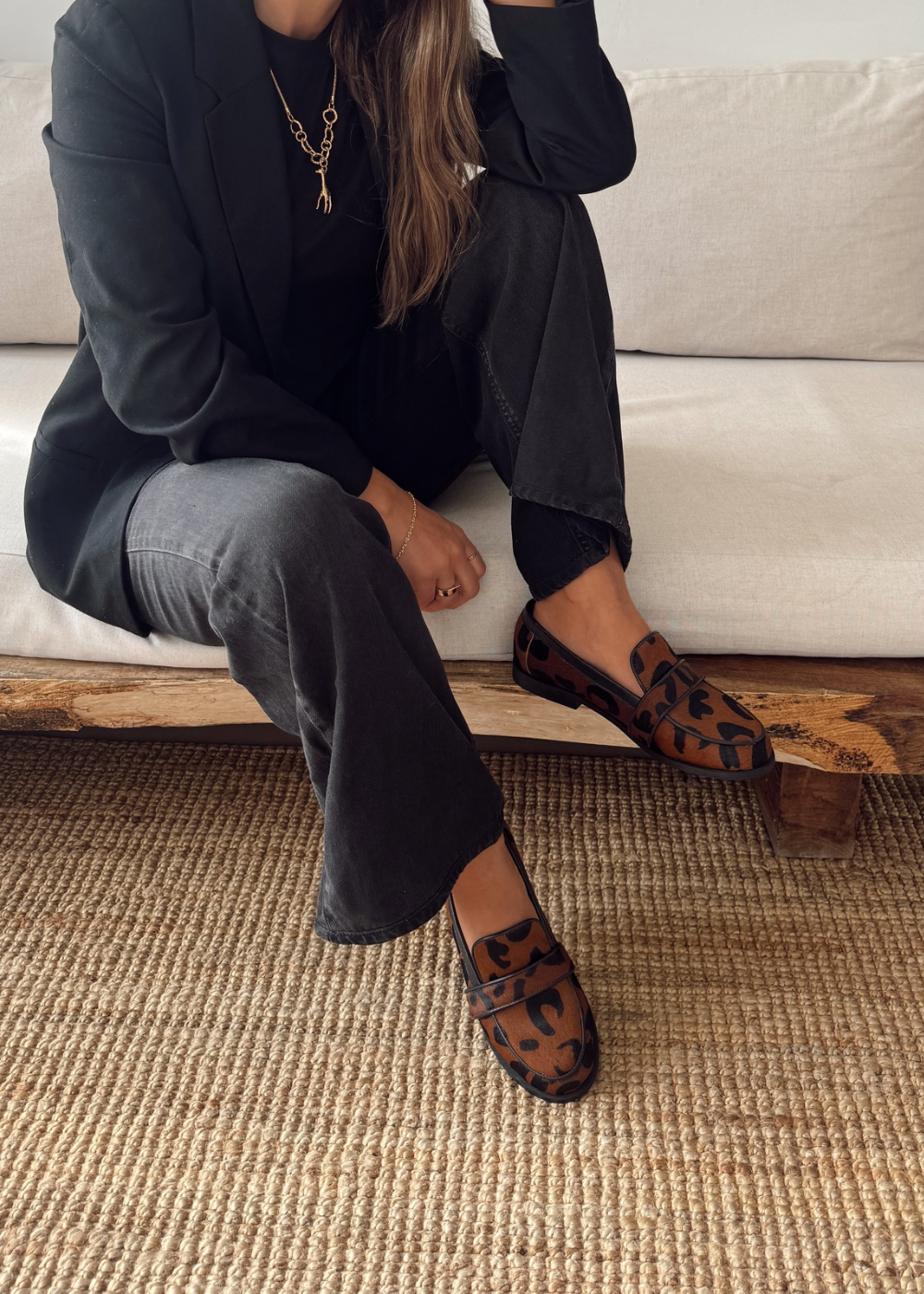 Mocasín Antonia Print Café