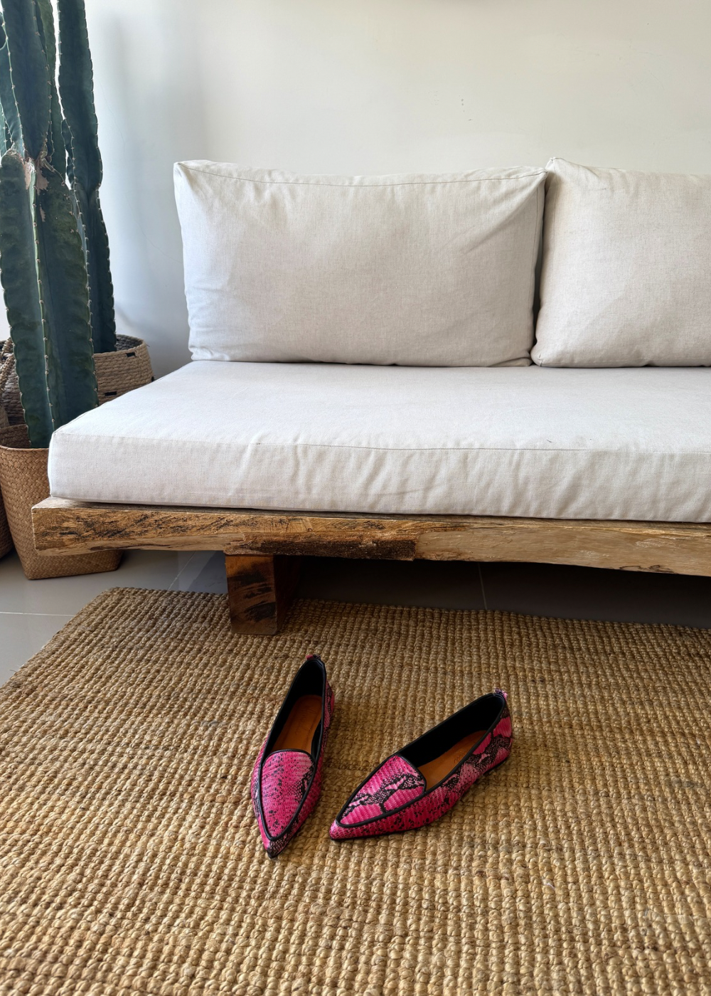 Mocasín Clementina Fucsia