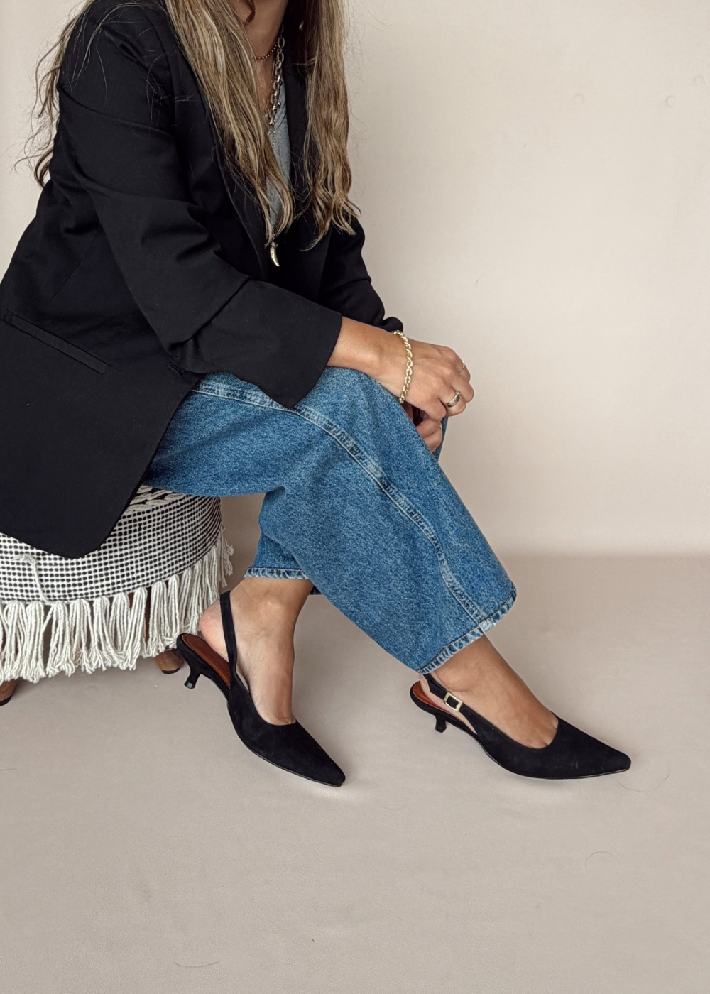 Tacon Emma negro