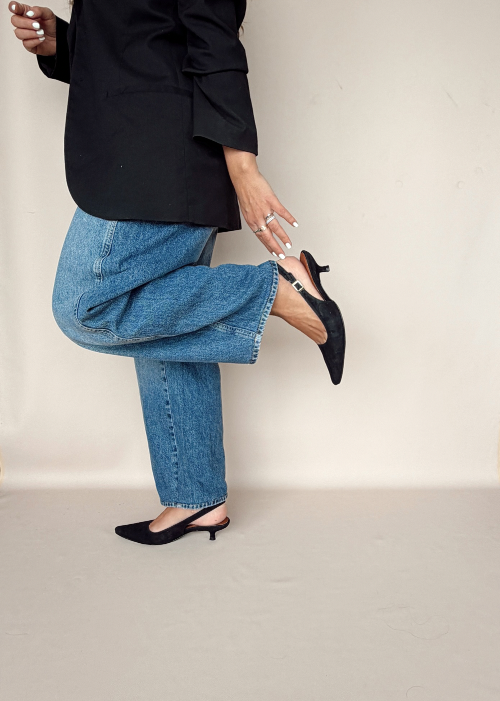 Tacon Emma negro
