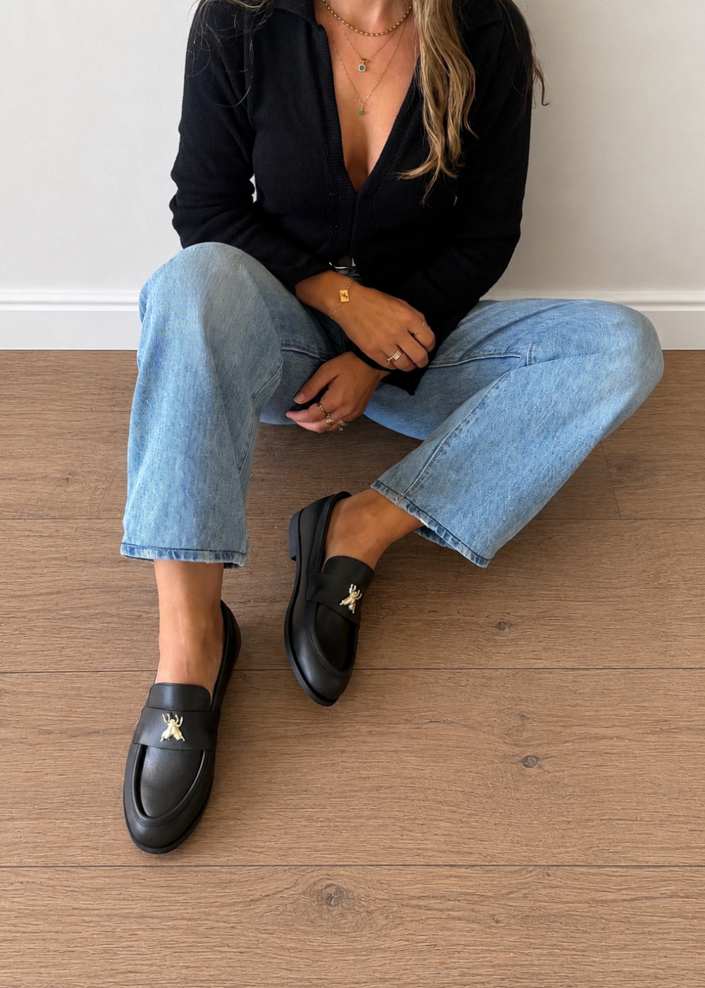 Mocasín antonia negro