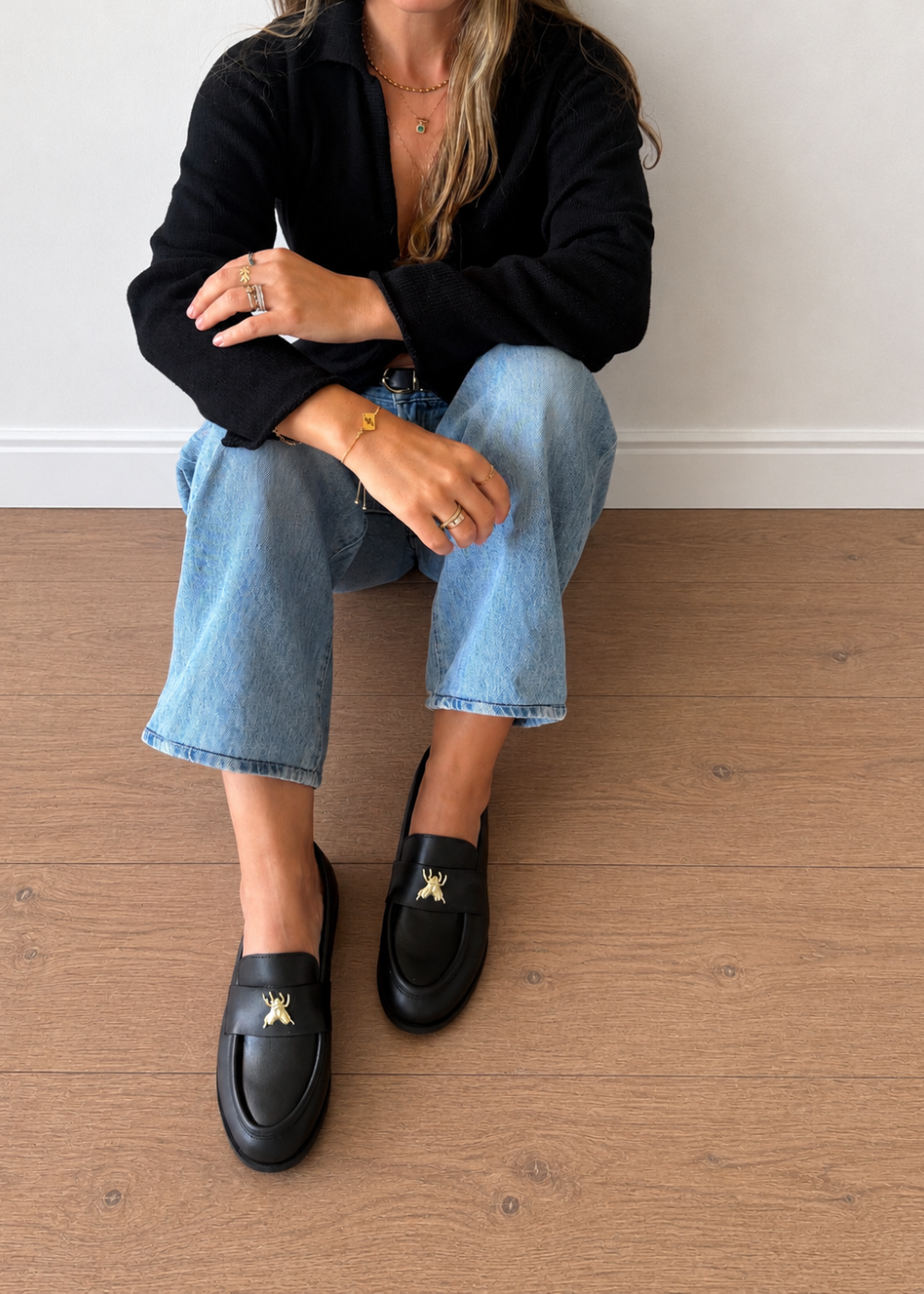 Mocasín antonia negro